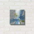 thumbnail image 3 of Luxe Metal Art 'Blue And Green Garden VI' by Lisa Audit, Metal Wall Art, 12"x12", 3 of 9