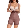 thumbnail image 2 of QSAWXQZ Women's Waist Trainer Vest Shapewear Zipper Front Tummy Control Butt Lifting Fajas with Wide Straps for Postpartum Recovery 3XL, 2 of 8