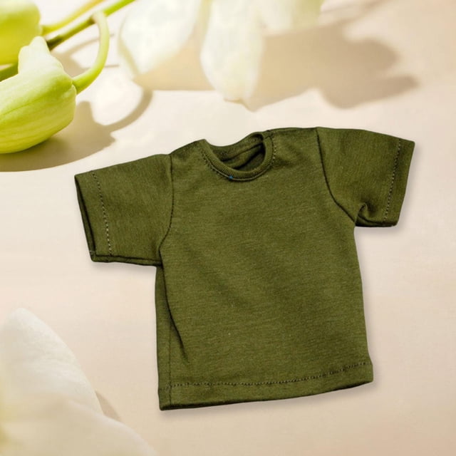 Camiseta para muñeca de figura masculina 1/6 Perfecl Verde