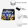 thumbnail image 6 of Kll Happy New Year 2024 Men'S Cotton Boxer Briefs Underwear-Xx-Large, 6 of 9