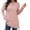 B, variant on Contemporary Loose Fit Long Sleeve Slit Hem T-Shirt for Women Everyday Comfort Essential Soft Knit Top Autumn Winter Fashion 2025 XXL Size