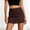 *Coffee, variant on Women's High Waist Stretchy Bodycon Mini Skirt,Casual Solid Basic Short Pencil Skirt Yellow,Women's Plus M