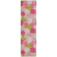 thumbnail image 2 of Addison Rugs Chantille Indoor/Outdoor Transitional Circles Pink Washable Runner Rug, 2'3" x 7'6", 2 of 6
