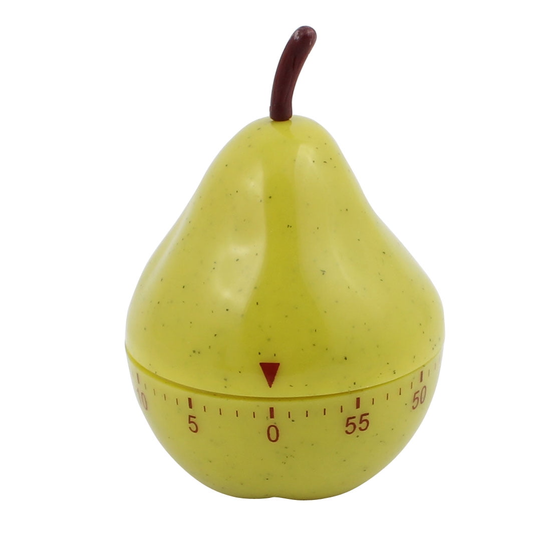 Unique Bargains 60 Minutes Mechanical Pear Kitchen Timer 2.6 x 2.6 x 3.