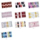 thumbnail image 4 of Calcomanías para uñas 2019 estilo HyunA, rojas, fáciles de aplicar y quitar, resistentes al agua y ecológicas, diseño de moda en TikTok, DA233., 4 of 6