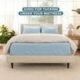 thumbnail image 4 of Bare Home Quilt Set - 2 Piece - Diamond Stitched Bedspread Coverlet - Twin/Twin XL, Light Blue, 4 of 8