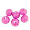 thumbnail image 2 of Northlight 6ct Transparent Shatterproof Hammered Christmas Disco Ball Ornament Set 2.5" - Blue, 2 of 4