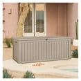 thumbnail image 3 of SONGMY 150 Gallon Deck Box Resin Outdoor Storage Box Waterproof Storage Container for Patio Furniture Cushions, 3 of 5