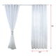 thumbnail image 5 of Cortinas Irfora Cortinas Semi-sombreado Cortina de puerta corrediza de patio para sala de estar Ventana Puerta de patio 79 "X40" 1 Panel Irfora Cortinas, 5 of 5