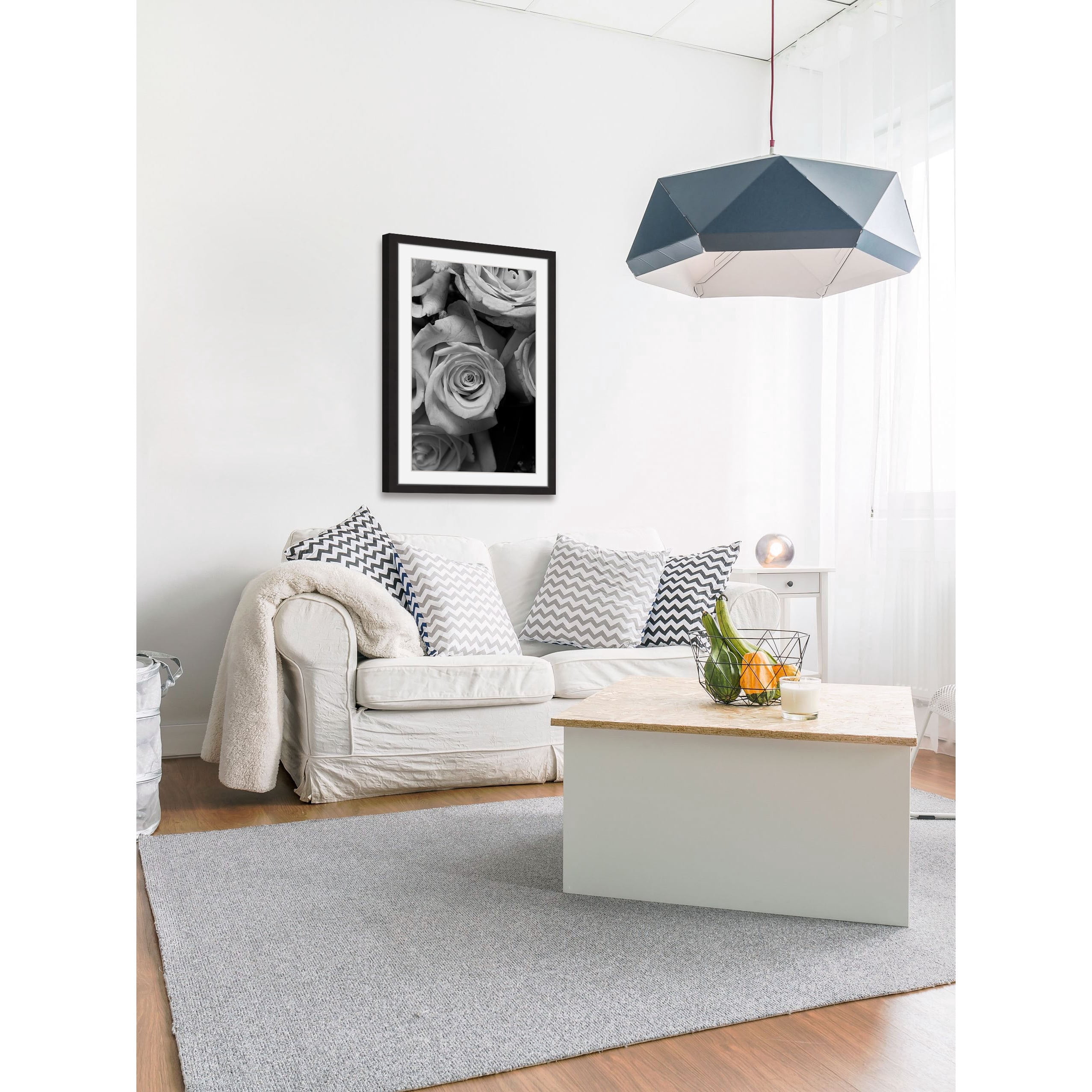 The Eyes of the Rose II Framed Painting Print