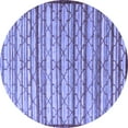 thumbnail image 1 of Ahgly Company Indoor Round Persian Blue Traditional Area Rugs, 4' Round, 1 of 4