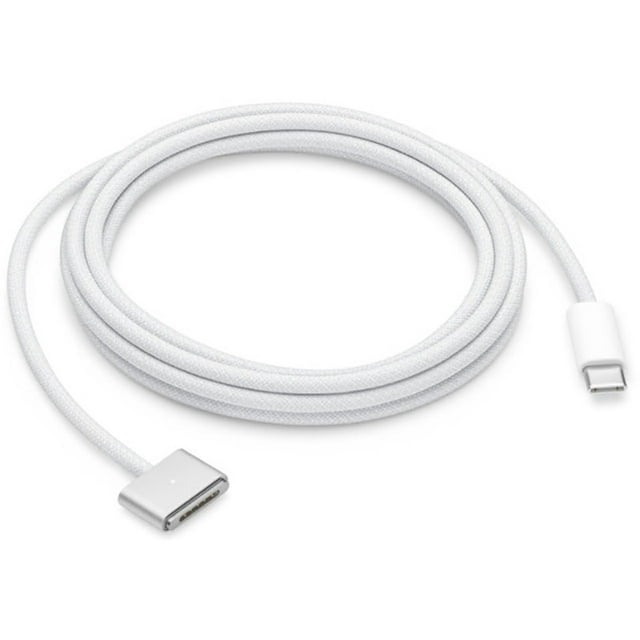 Cable USB-C a MagSafe 3 Apple de 2 m para MacBook, color plateado