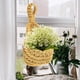 thumbnail image 3 of Woven Hamper Sundries Storage Container Countryside Style Fruit Basket Vegetable Basket Fruit Hanging Basket, 3 of 3