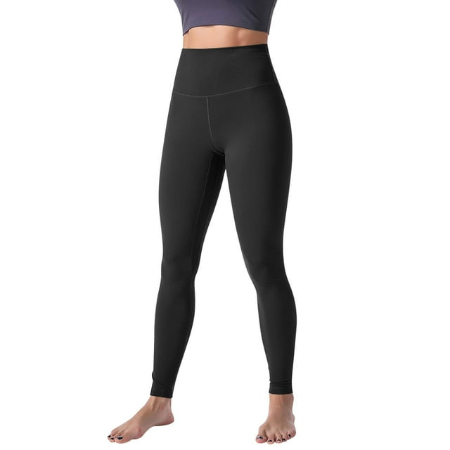 Pantalones deportivos elásticos ajustados con leggings lisos para mujer, pantalones elásticos ajustados para hacer ejercicio