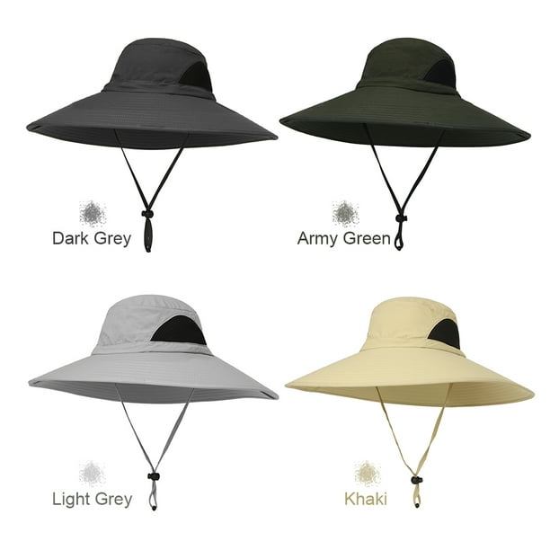 Outdoor Hat Wide Brim Breathable Fishing Sun Hat 