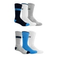 thumbnail image 4 of Chaps Sport Men's Multi Color Stripe Crew Socks 6-Pair Pack, 4 of 6