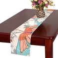thumbnail image 2 of MKHERT Pink Butterfly Table Runner for Kitchen Wedding Party Home Decor 14x72 inch, 2 of 4