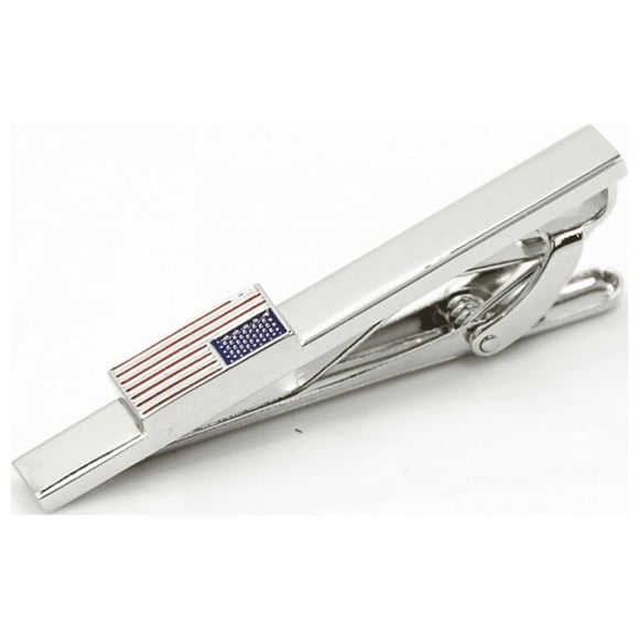 Men Metal Siliver Tone Simple Necktie Tie Bar Clasp Clip Best Xmas Gift