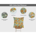 thumbnail image 3 of Vargottam Luxury, Printed Mint Green CushionCoversDecorative PillowCoversSquareThrow Pillowcase -16x16Inches, 3 of 6