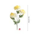 thumbnail image 3 of Artificial Peony Flowers for Vase, 3 Peonies Artificial Flowers for Vintage Decor, Table Centerpieces, Entryway and Home Decor, #01, 3 of 6