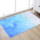 thumbnail image 3 of Alfombrilla absorbente de agua antideslizante de franela, alfombrilla para baño y cocina (azul gradual), 3 of 8