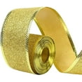 thumbnail image 1 of 33Ft/10Meters Golden Glitter Christmas Ribbon Wreath Present Wedding Arts Crafts Gift Wrapping, 1 of 2