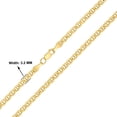 thumbnail image 2 of 14K Yellow Gold Filled 3.2MM Mariner Link Chain with Lobster Clasp - 36 Inch, 2 of 6