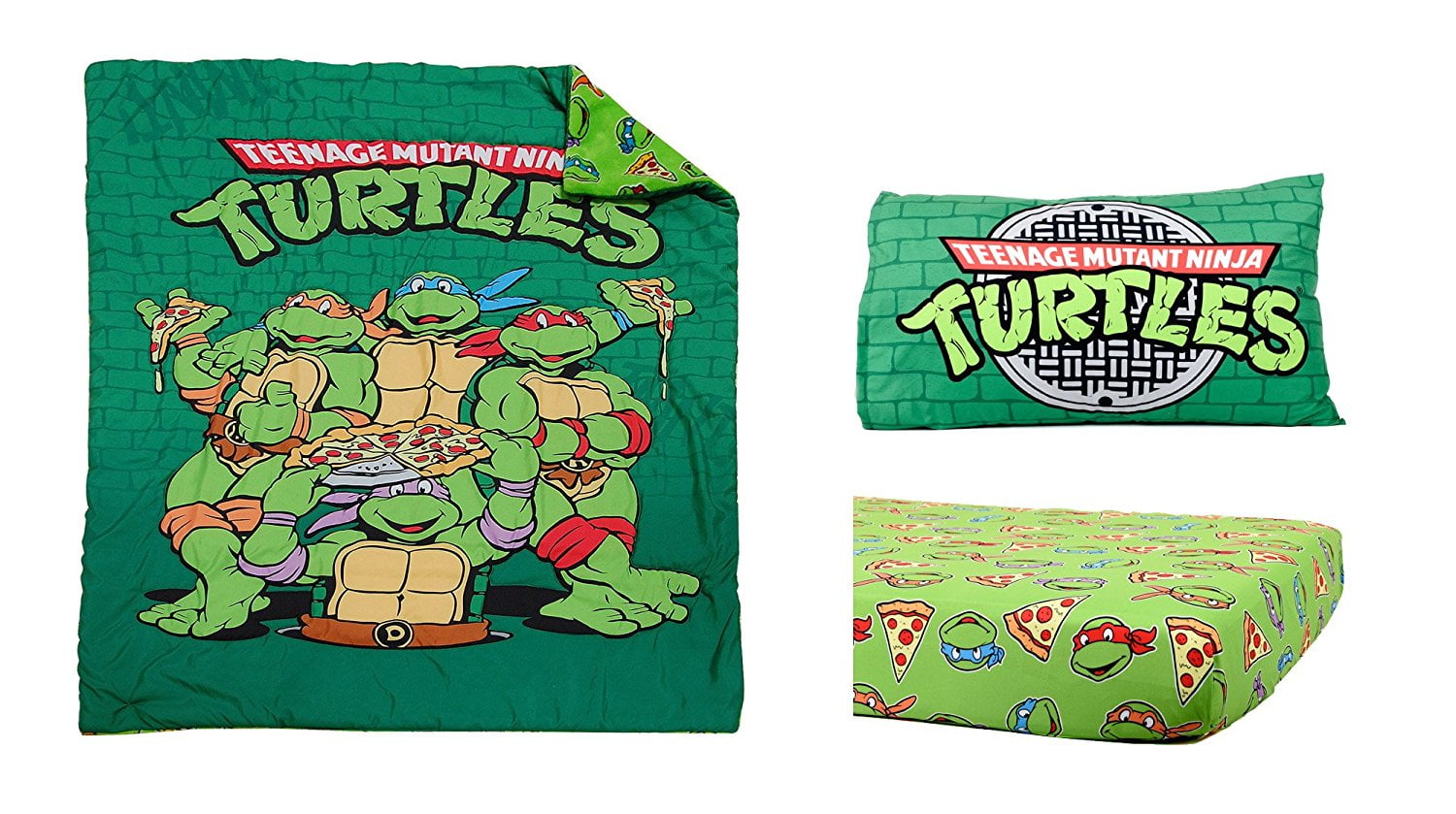 teenage mutant ninja turtle bedding set