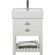 Design Element Gavin 24" Single Sink Vanity in White