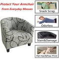 thumbnail image 3 of Housse pour Fauteuil Club - Très Extensible - Amovible et Lavable - Protection des Meubles pour Salon, 3 of 7