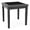 Black-Black, variant on Belmont Lounge Reception Waiting Room HPL Top End Table / Black Wood / Gray