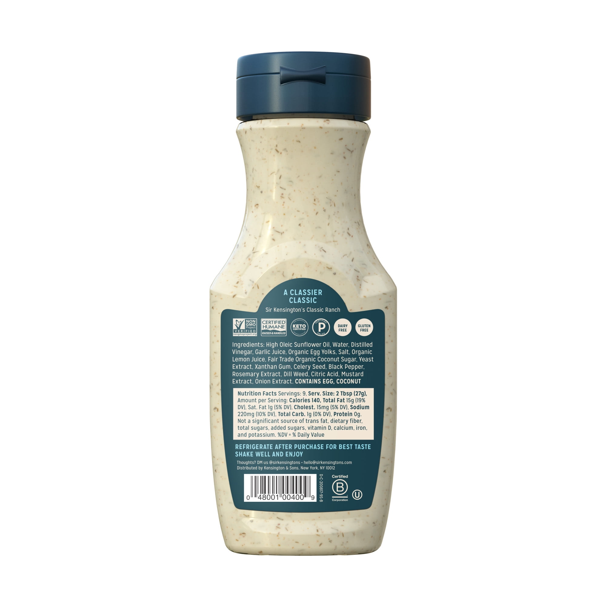 Ranch Salad Dressing Nutrition Facts Besto Blog