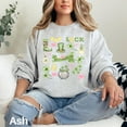 thumbnail image 5 of Coquette St Patricks Day Sweatshirt, Pink Bow St Pattys Day Sweater, Irish Sweater, Shamrock Sweatshirt, St Patricks Shirt, Ireland Sweater 1679778341 4436, 5 of 6