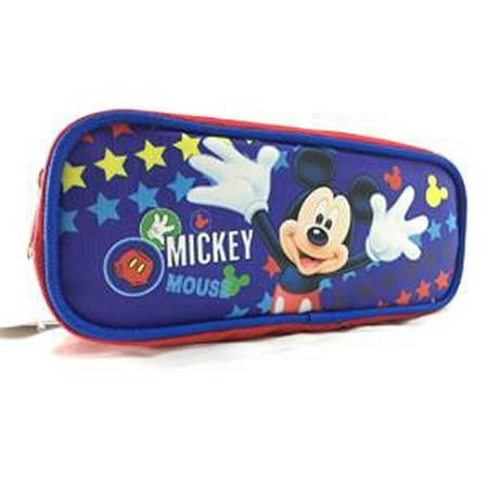 Pencil Case Disney Mickey Mouse Blue Pouch Bag Stationery New Pencil Case Disney Mickey Mouse Blue Pouch Bag Stationery New 683160
