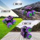 thumbnail image 3 of 2 piezas de juguetes de camiones monstruo para niños y niñas, juego de juguetes de autos de fricción, para niños de 3 a 6 años, regalos para niños, cumpleaños, Navidad (morado + naranja), 3 of 7