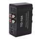 thumbnail image 3 of Mini Stereo Audio Preamplifier, Plug And Play NE5532 Treble Bass Volume Control Small Headphone Amplifier With RCA 3.5mm Input Output For CD, 3 of 8