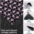 thumbnail image 3 of Black Pink Unicorn Pattern Kitchen Rugs Sets Of 3,Kitchen Runner Rugs Non Skid Washable,Decorative Kitchen Floor Mats for Kitchen,Sink,Laundry,17"x30"+ 17"x47" + 17"x59", 3 of 6
