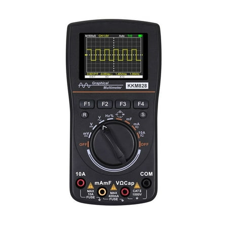 Multimeter Digital Storage 2-in-1 Digital Oscilloscope OSC 6000 Counts True RMS Multimeter