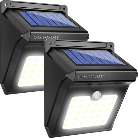 Comforday Technology Solar Lights 400 Lumen Led Motion Sensor Comforday Technology Solar Lights 400 Lumen Led Motion Sensor Security Waterproof Wireless