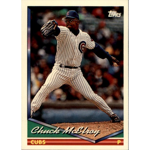 1994 Topps #613 Chuck McElroy MLB Baseball Trading Card