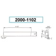 thumbnail image 3 of 3/32 X 1/2 X 4-1/2" Cobalt Cut-Off Blade 2000-1102, 3 of 4