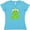 Aqua, variant on Inktastic Cute Frog, Green Frog, Crown, Frog Prince Women's V-Neck T-Shirt