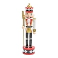 thumbnail image 1 of jifeng Nutcracker Soldier Figurine Scene Layout Accessories for Bookshelf Parties White, 1 of 9