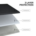 thumbnail image 4 of LLAYOO 13 Inch Laptop Sleeve Compatible with 13.3 MacBook Air Pro New M1 2020 2021 A2337 A2338 A1932 A1989 A1706 A1708 A2159 A2179 A2251 A2289 Carrying Computer Bag Protective Cover Case(Black, 4 of 8