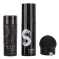 thumbnail image 1 of Set de fibras para el cabello Sincero color Marrón oscuro con Aplicador y spray fijador, 1 of 10