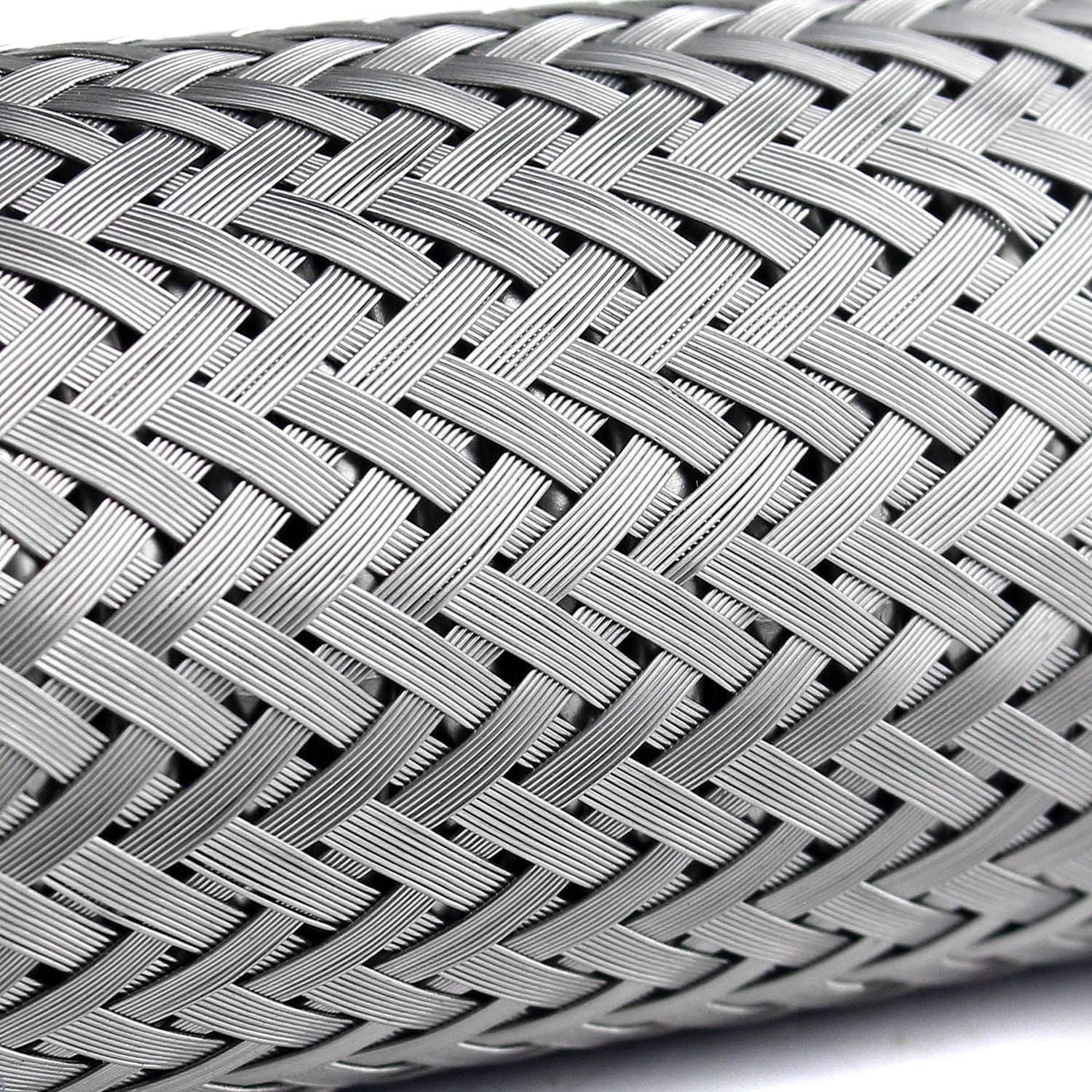 2" x 18" Stainless Steel Compressed Air Line Metal Flex Hose Compressor Tube