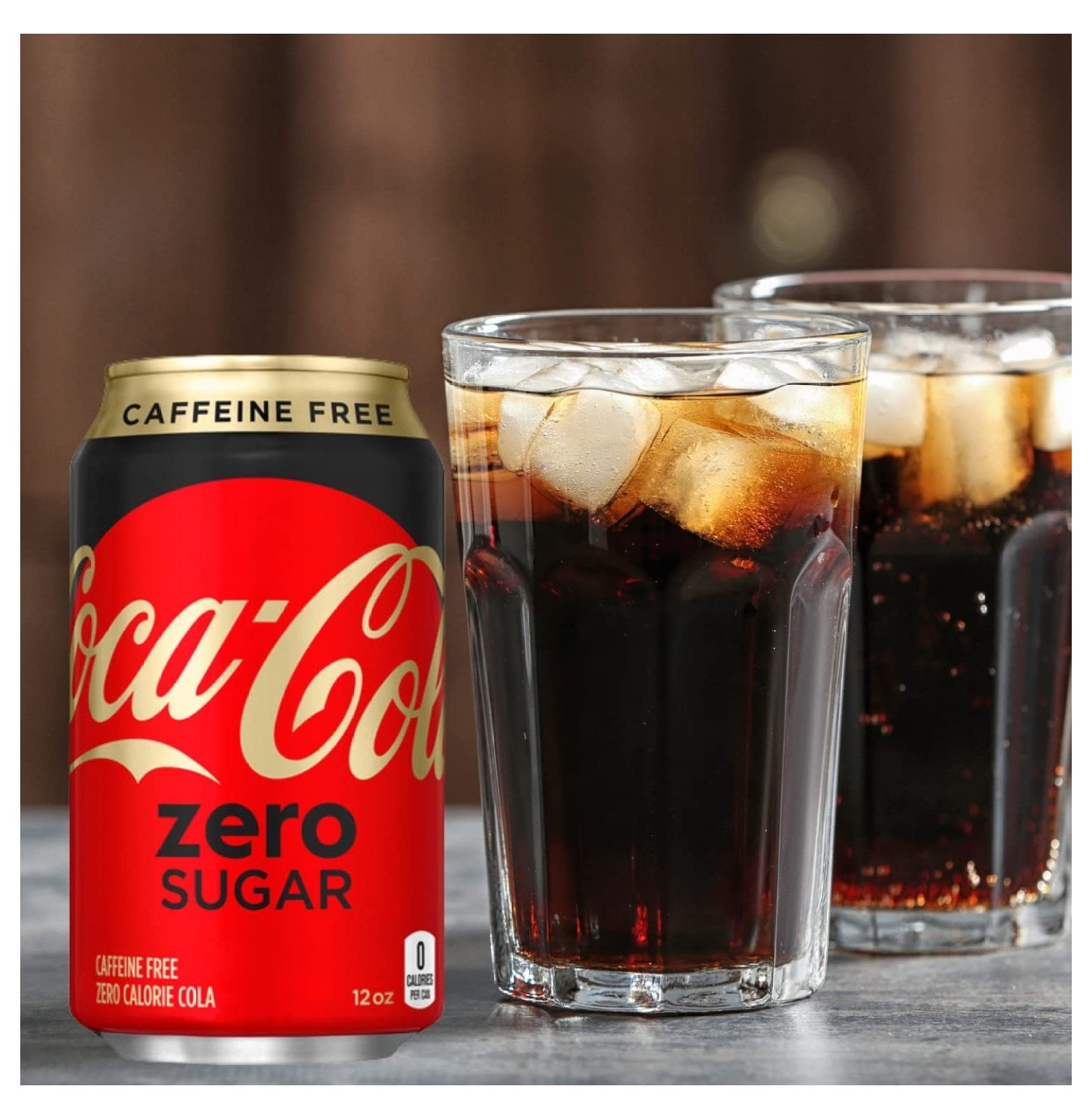 Coke Zero Caffeine Soda 12 oz Cans Bundled by WDNMD9418 (24 Pack)