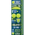 thumbnail image 1 of Autocollant Combo Série Signature 4,25"X12"-Tennis, 1 of 1