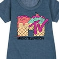 thumbnail image 3 of MTV Logo - Ice Cream - Toddler And Youth Girls Fleece Dress, 3 of 5