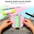 thumbnail image 2 of Minkissy 100Pcs Drawing Paper for Kids Assorted Color for Educational Use and Diy, 2 of 6